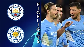 Manchester City - Leicester City 6-3 Highlights | Premier League 2021-2022