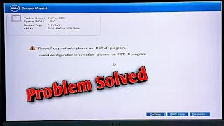 Fix this Error👉Time-of-day not set - please run SETUP program