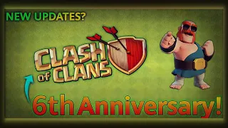 New August Update 2018 | 6th Anniversary  Cake, Ice Golem, Events | Clash of Clans