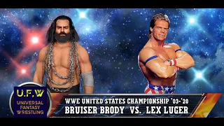 UFW - Brusier Brody vs Lex Luger - US Title