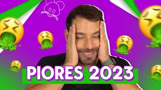 AS 10 PIORES LEITURAS QUE FIZ EM 2023