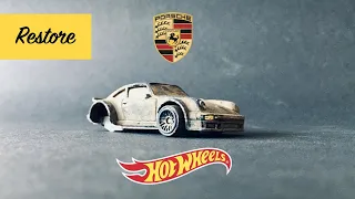 Abandoned Porsche 934 Turbo Hot Wheels Custom