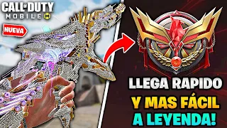 COMO SUBIR A RANGO LEYENDA MÁS RÁPIDO Y FÁCIL EN LA NUEVA TEMPORADA DE COD MOBILE / (GUÍA 2024)!....