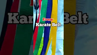 Karate Belts#shorts #viral