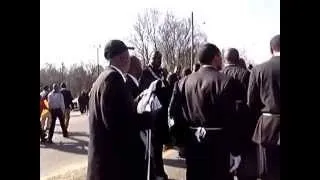 The 49th Anniversary Pilgrimage of Bloody Sunday in Selma, Al with the Mason Men