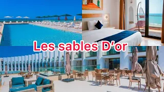 جولة في فندق الرمال الذهبية⭐️بزرالدة الاسعار, المسبح, شاطئ 🏖️ خاص كل التفاصيل hotel les sables d’or