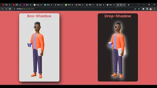 CSS Box-Shadow vs Drop-Shadow Filter