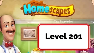 Homescapes Level 201 - No Boosters