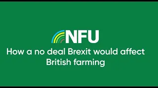 How a no-deal Brexit would affect British farming
