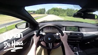 2016 BMW M5 560hp POV test drive GoPro