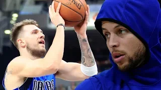 Mavericks Star Luka Doncic Had A SECRET Workout With Steph Curry!