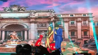 Kathryn bernardo and daniel padilla @ asap natin to rome sings nothing's gonna stop us now