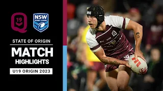 U19s State of Origin 2023 | Queensland Maroons v New South Wales Blues | Match Highlights