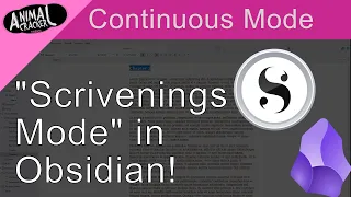 Popular Scrivener feature comes to Obsidian!