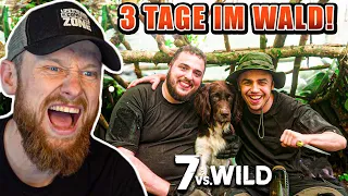 Das erste Mal in der WILDNIS! - Papaplatte und Reeze üben 3 Tage im Wald | Fritz Meinecke  reagiert