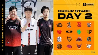 🔴Live สด! 𝐏𝐔𝐁𝐆 𝐆𝐋𝐎𝐁𝐀𝐋 𝐒𝐄𝐑𝐈𝐄𝐒 𝟑 | Group Stage DAY 2