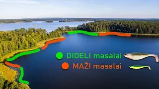 Dideli masalai ar maži? Kas geriau žvejojant lydekas pavasarį spiningu? Testuoju gumas lydekoms.