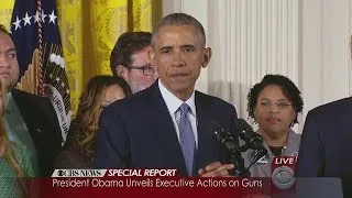 Obama Announcement On Gun Control