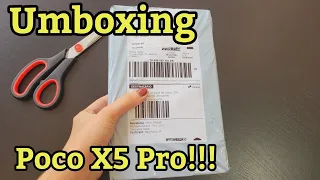 COMPREI O POCO X5 pro na AMAZON olha só como veio... umboxing * fui bem sincera*