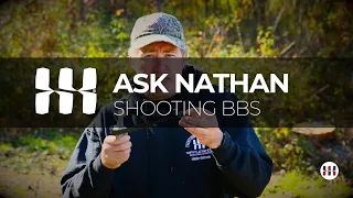 Ask Nathan Q18 - BB Slingshot Shooting: Pros and cons. Tips and Tricks. And why we LOVE it!