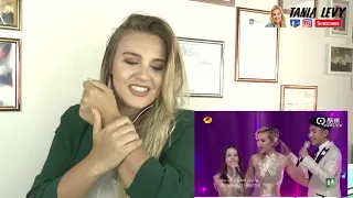 Voice teacher  Reaction DANELIYA POLINA DARREN AT SINGER 2019 WE ARE THE WORLD