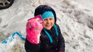 Зима в Америке завалило снегом! Наше утро в воскресенье/ Едем в бассейн /зеленый чай в США