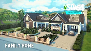Family Home: Growing Together Only | The Sims 4 Speed Build | No CC
