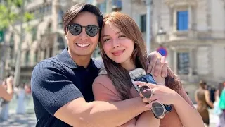 Coco Martin and Julia Montes~ 13 years in counting na pala sila wow! Enjoy Barcelona, CocoJul!