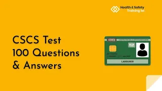 CSCS Green Card Test | 100 Questions & Answers