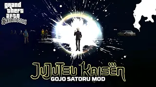 GTA San Andreas - Gojo Satoru Domain Expansion Unlimited Void (Jujutsu Kaisen) Mod