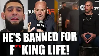 BREAKING! SHOCKING NEWS, Khamzat Chimaev Gets BANNED FOR LIFE From Entering US, UFC Career DONE ?!