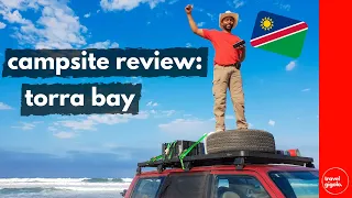 Campsite Review: Torra Bay, Skeleton Coast (Namibia Self Drive)[Best Surf Fishing Camping]