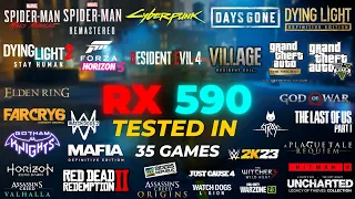 RX 590 8GB Test in 35 Games in 2023