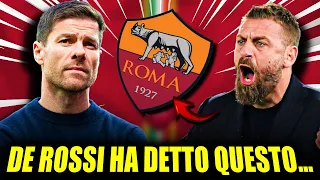 MAMMA MIA! ROMA LEVERKUSEN SI ‘ACCENDE’ CON LA FRASE DI DE ROSSI | Novità dell'AS Roma