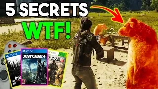 5 SECRETS VRAIMENT WTF DANS LES JEUX VIDÉO!