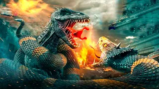 Big Python Vs Dinosaur | Hindi Voice Over | Film Explained in Hindi/Urdu Summarized हिन्दी | Sci-Fi