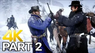 Red Dead Redemption 2 Gameplay Walkthrough Part 2 – No Commentary (4K 60FPS PC)