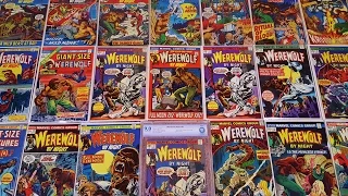 My Werewolf By Night Comic Book Collection