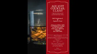 Aquavit Cocktail Class - Full Version