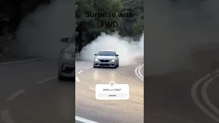 RWD vs FWD- a never ending comparison #bmw #hyundai #drifting #cars #carstunts