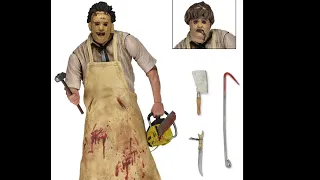 The Texas ChainSaw Massacre NECA Reel Toys Ultimate LeatherFace Figure Review & The Franchise.