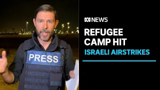 Israeli air strikes kill at least 50 in refugee camp, hospital director says | ABC News
