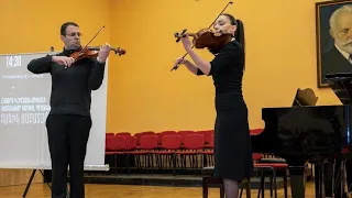 Wieniawski - Caprice for 2 violins No. 1, Op. 18