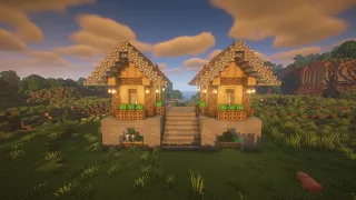 2 Player Survival Base In Minecraft