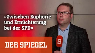 Videoanalyse zum Ergebnis der SPD: »Zwischen Euphorie und Ernüchterung« | DER SPIEGEL