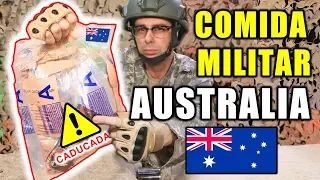 Probando COMIDA MILITAR de AUSTRALIA  24 Horas | MRE Australia Menú A