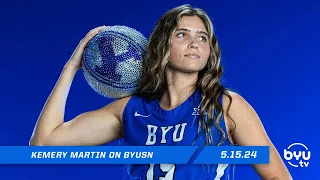 Kemery Martin BYU WBB transfer talks about her arrival to BYU