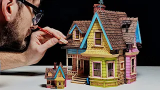 Ultimate UP House Model from Pixar animated movie #uphouse