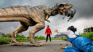 King Kong Vs T-Rex | Jurassic Park Fan-Made Film | HORROR SHORT FILM | SC GAME DG2T