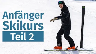 Anfänger Skikurs 2: Bewegung in der Ebene | Skifahren lernen